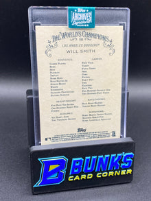 2024 Archives Will Smith 6/17 Auto