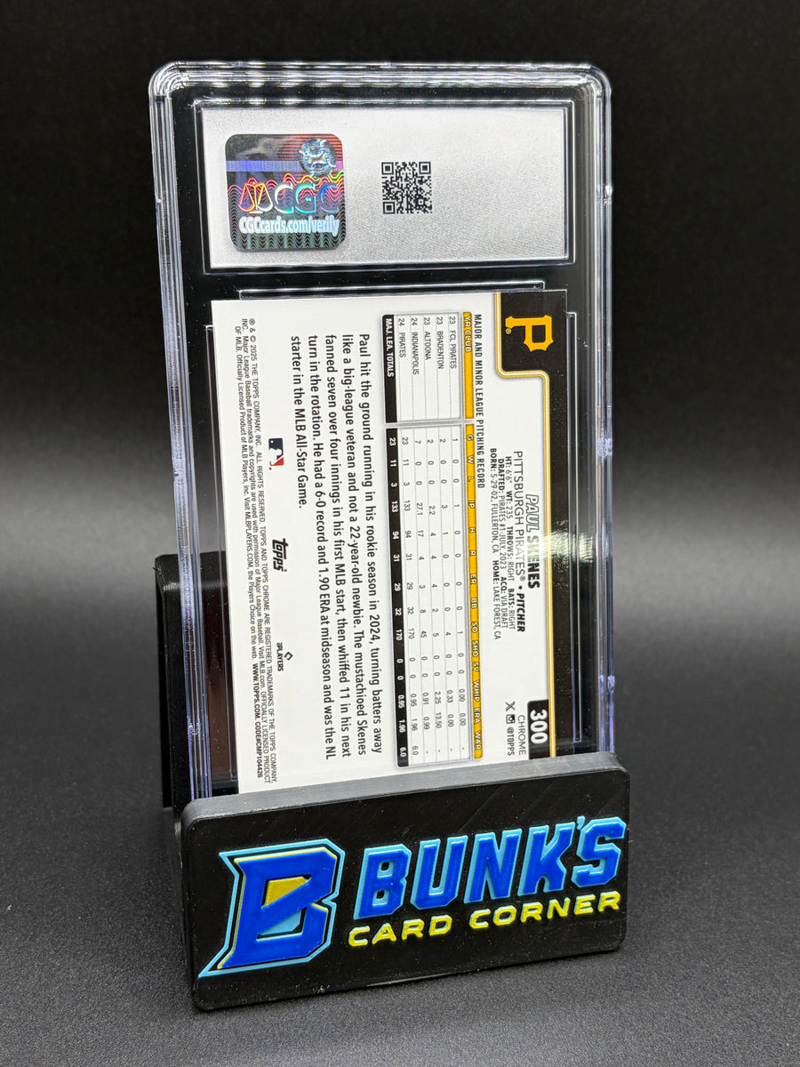2025 Paul Skenes Prism Refractor CGC 10