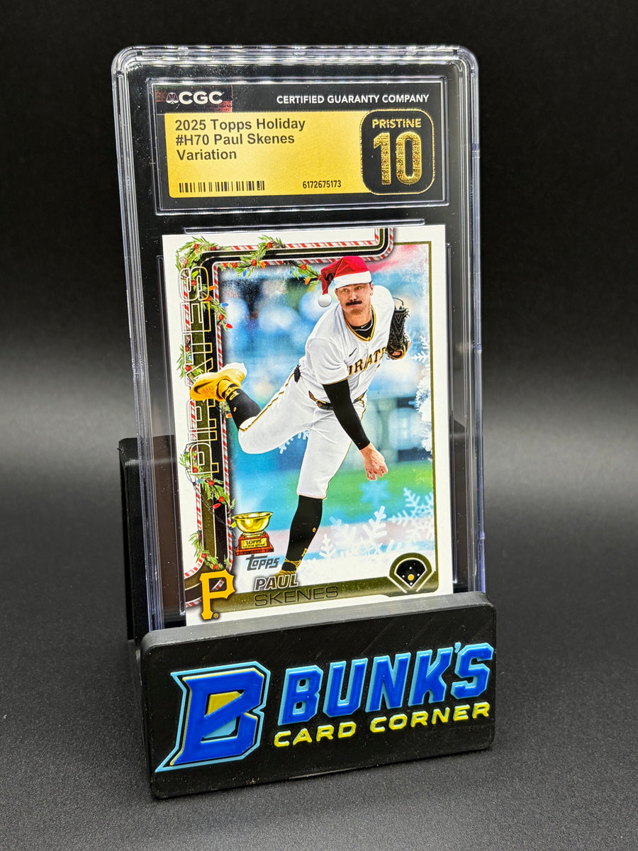 2025 Paul Skenes Variation Holiday CGC Pristine 10