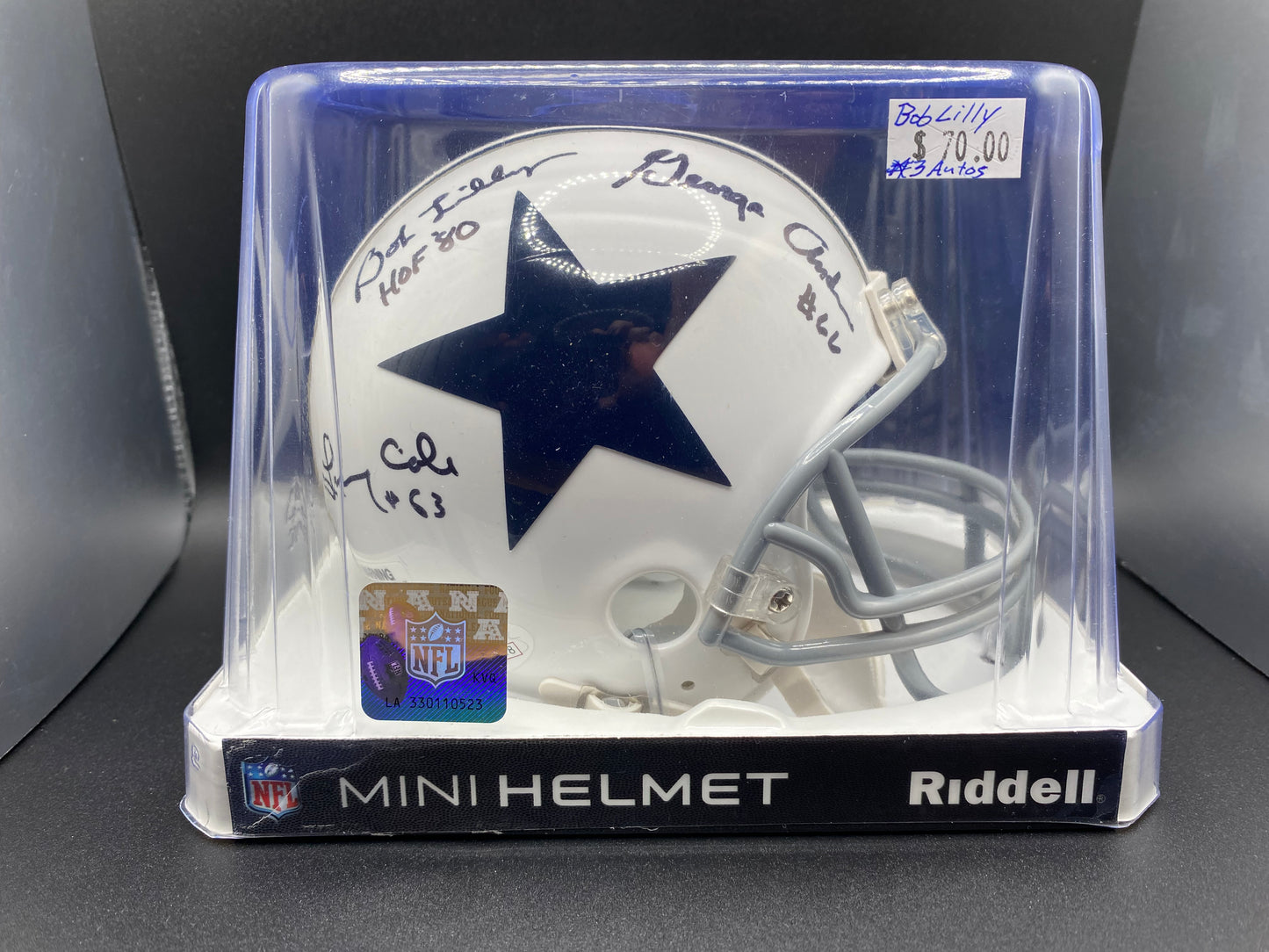 Cowboys Mini Helmet Autos