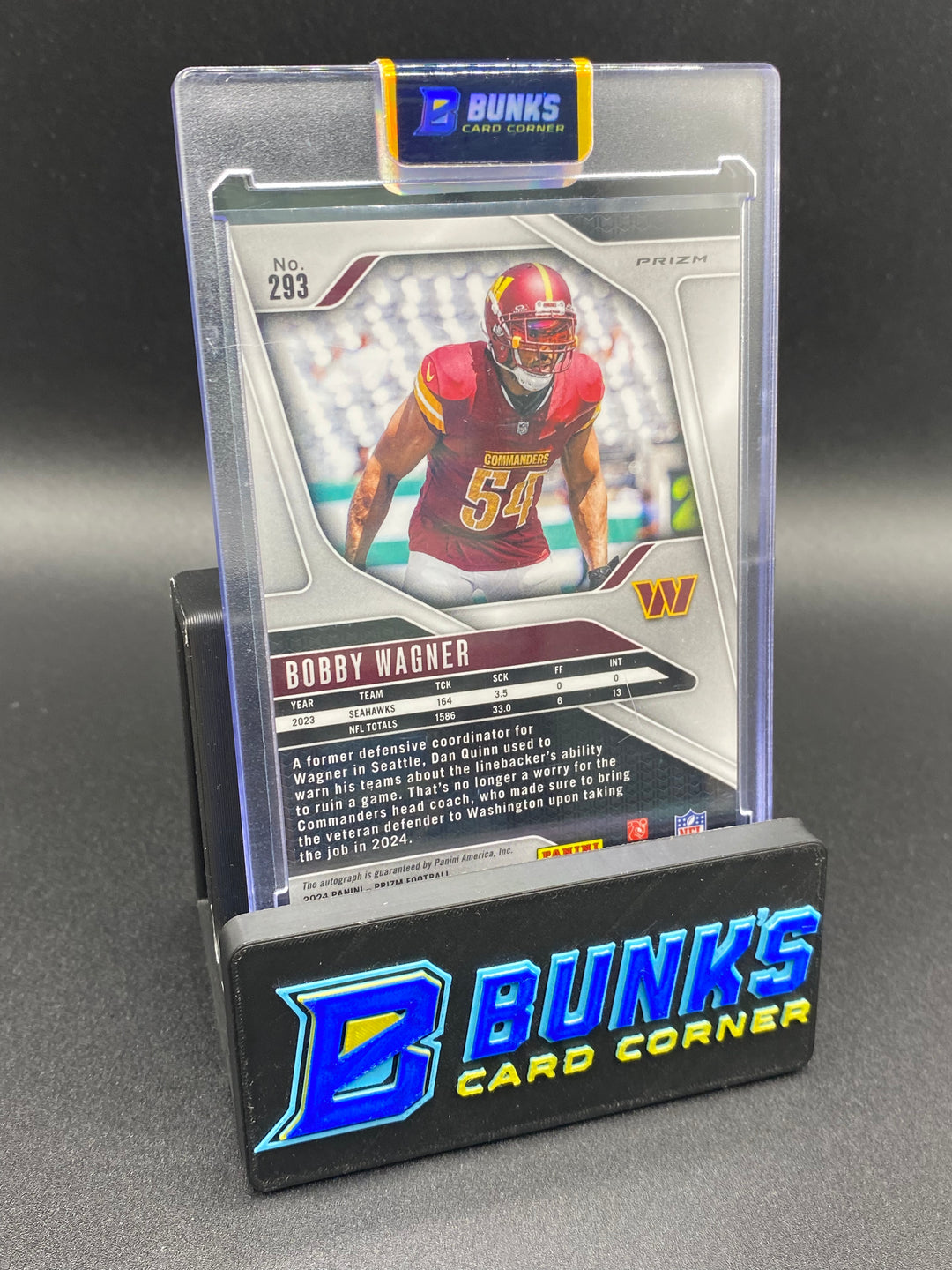 2024 Bobby Wagner Auto Silver Prizm