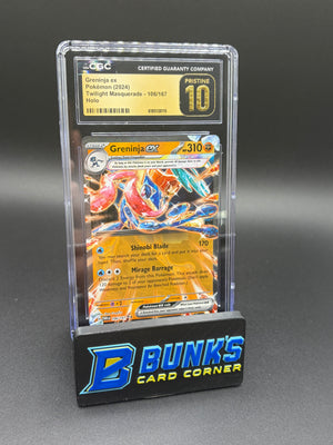 Greninja ex Holo CGC Pristine 10