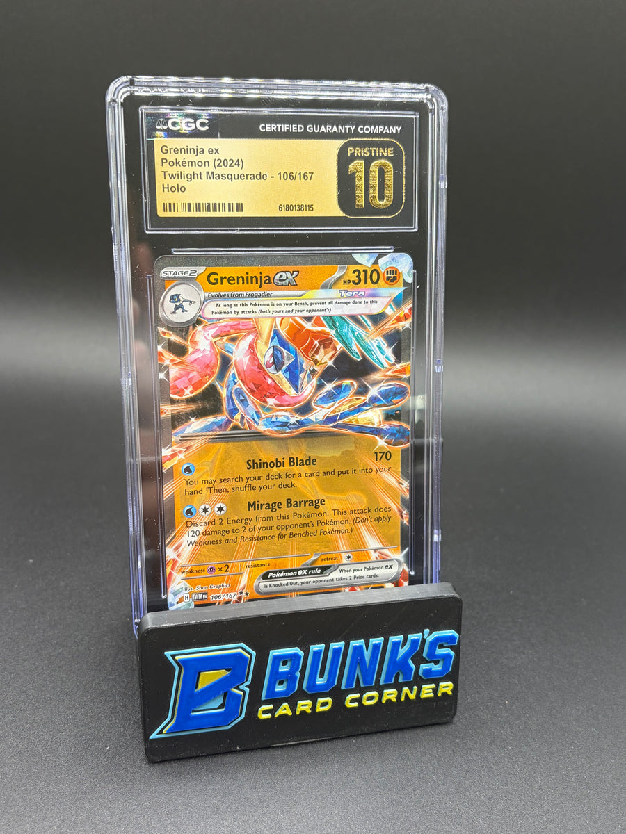 Greninja ex Holo CGC Pristine 10