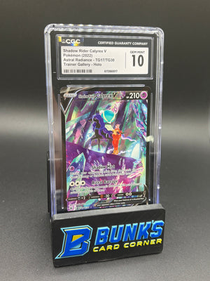 Shadow Rider Calyrex V Trainer Gallery Holo CGC 10