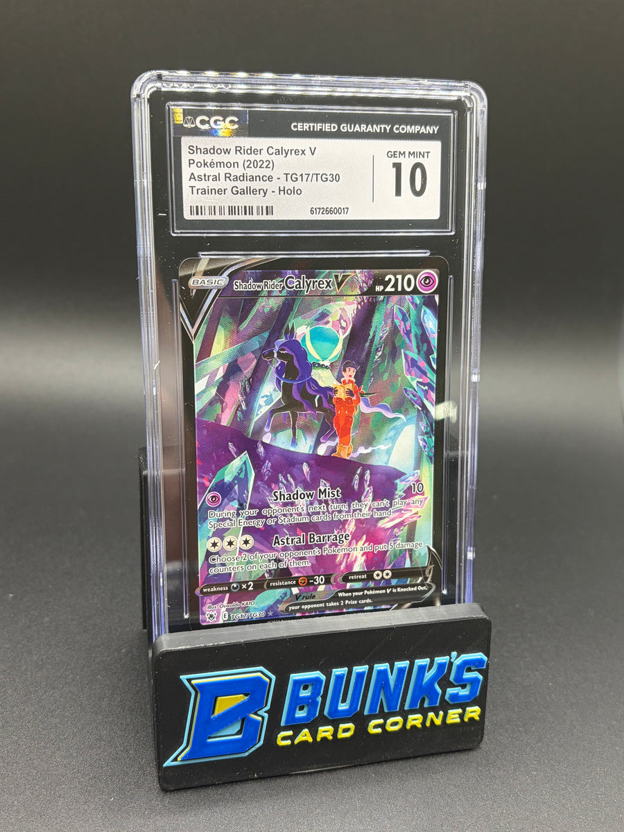 Shadow Rider Calyrex V Trainer Gallery Holo CGC 10