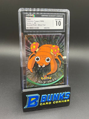 Paras Silver Foil CGC 10