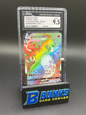Charizard VMAX Rainbow Rare Holo CGC 9.5