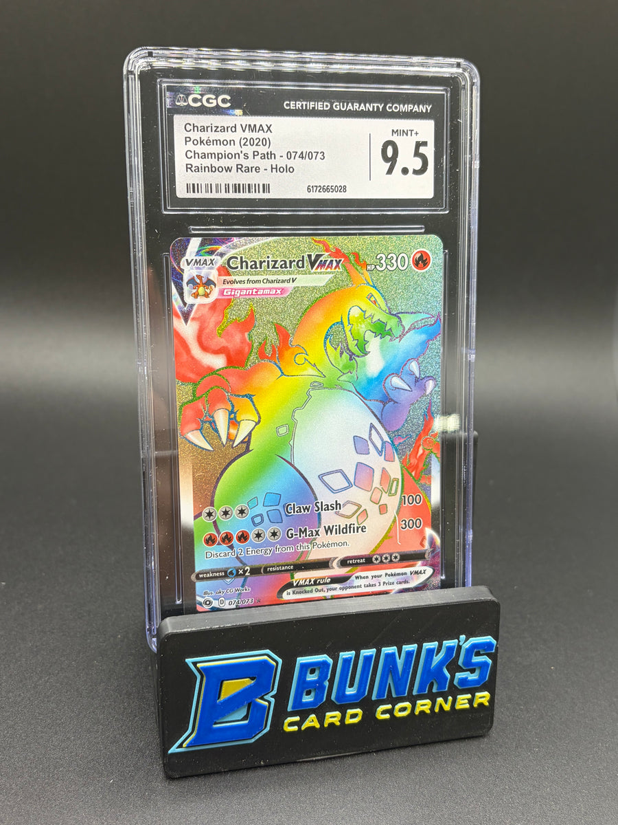 Charizard VMAX Rainbow Rare Holo CGC 9.5