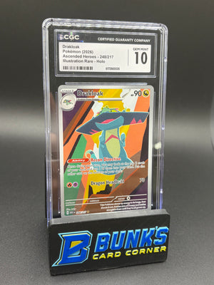 Drakloak Illustration Rare Holo CGC 10