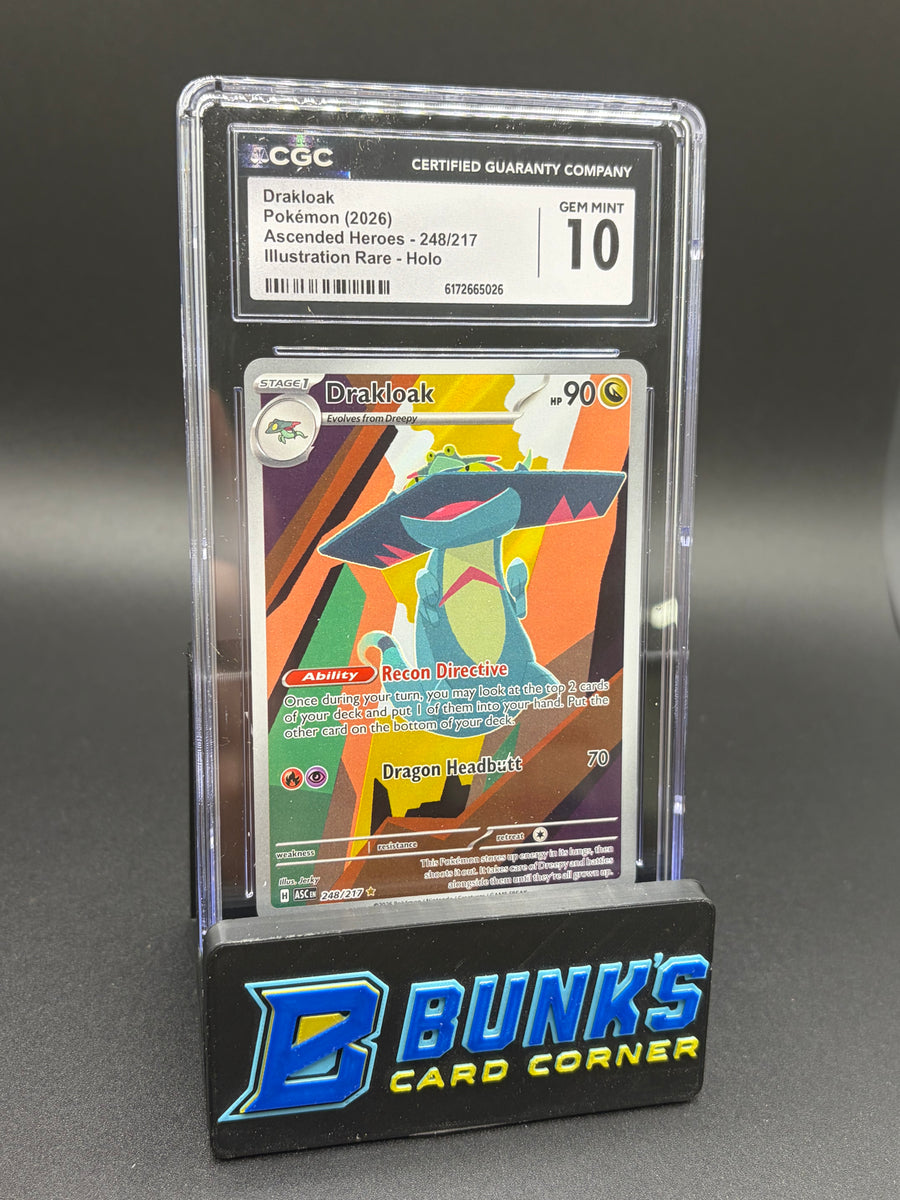 Drakloak Illustration Rare Holo CGC 10