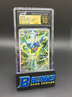 Vikavolt Illustration Rare Holo CGC Pristine 10
