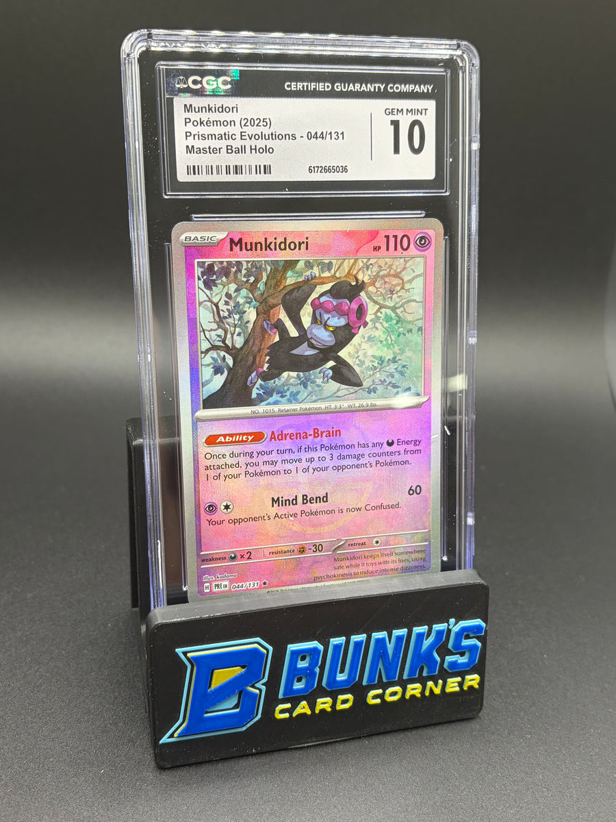 Munkidori Master Ball Holo CGC 10