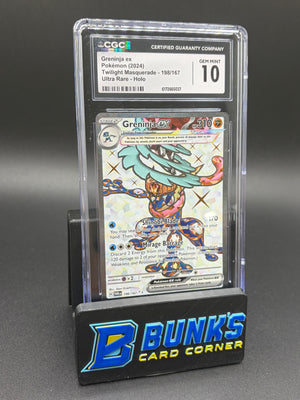 Greninja ex Ultra Rare Holo CGC 10