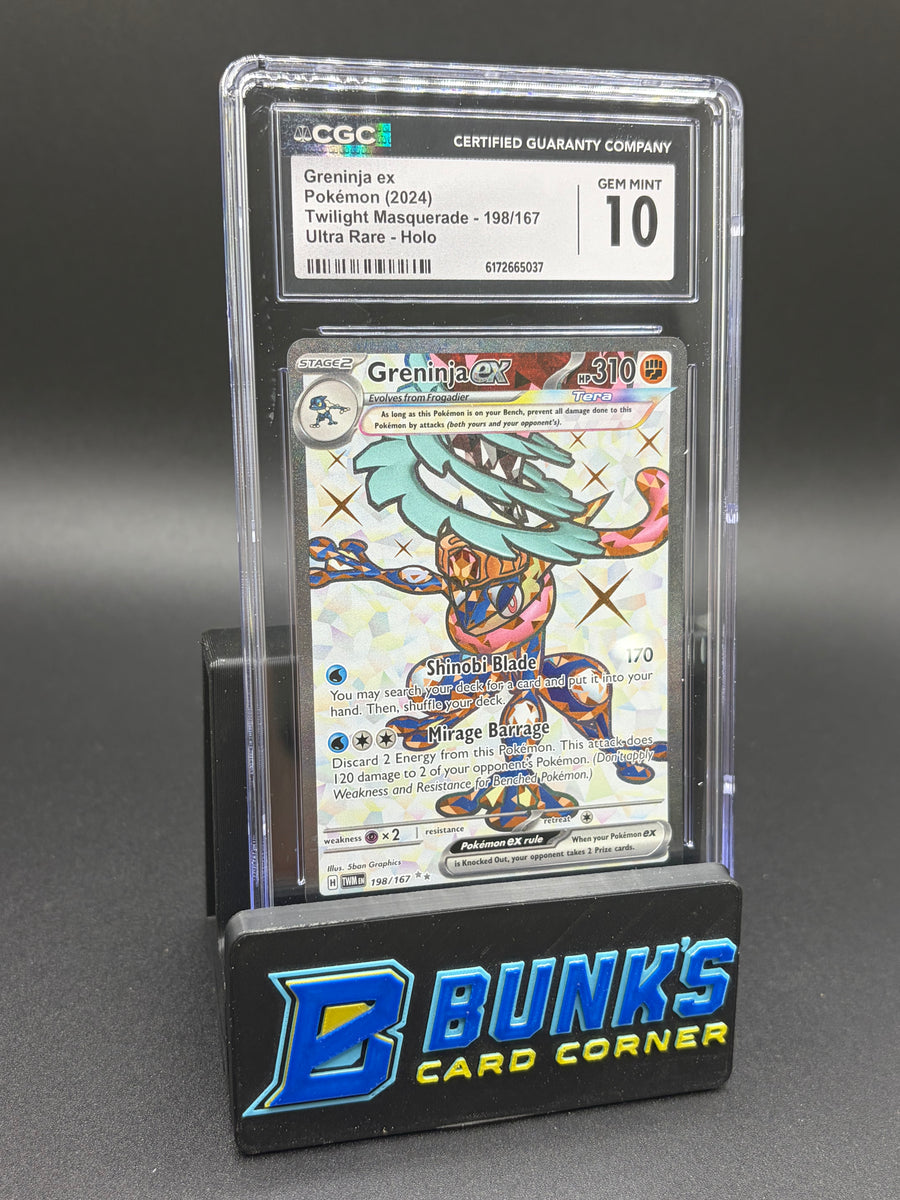 Greninja ex Ultra Rare Holo CGC 10