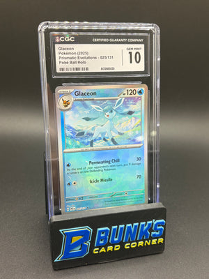 Glaceon Holo CGC 10