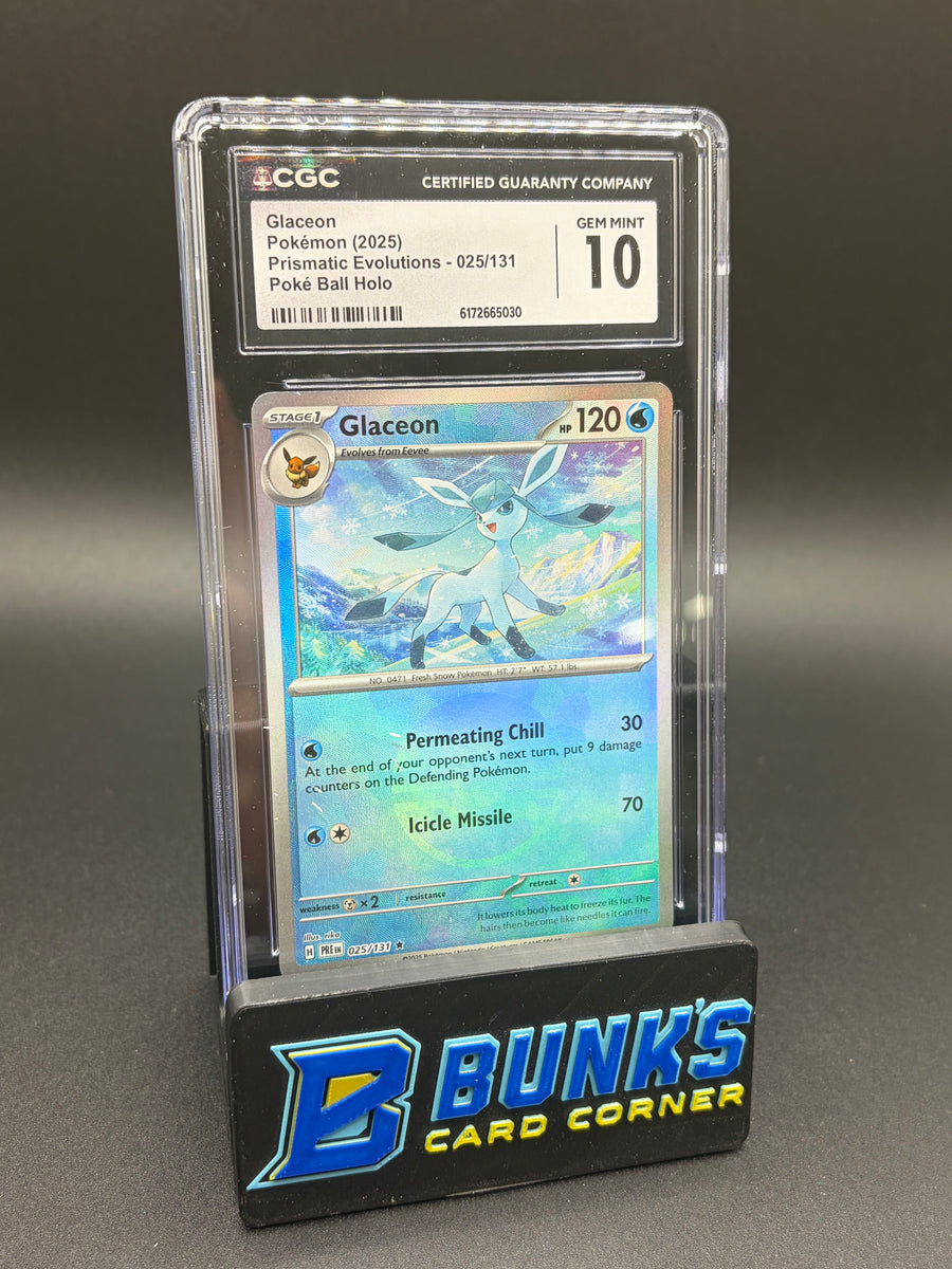 Glaceon Holo CGC 10