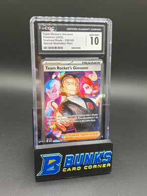Team Rocket's Giovanni SIR CGC 10