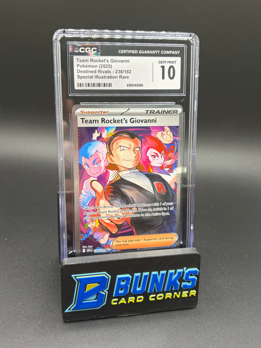 Team Rocket's Giovanni SIR CGC 10