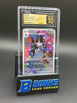 Banette Illustration Rare Holo CGC Pristine 10