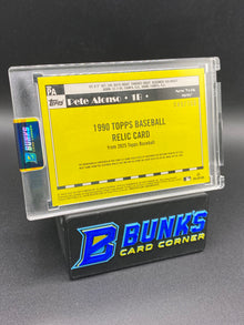 2025 Pete Alonso Game Used Memorabilia