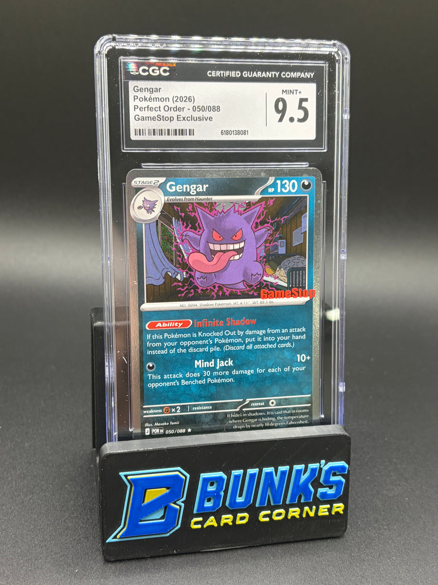 Gengar GameStop Exclusive CGC 9.5