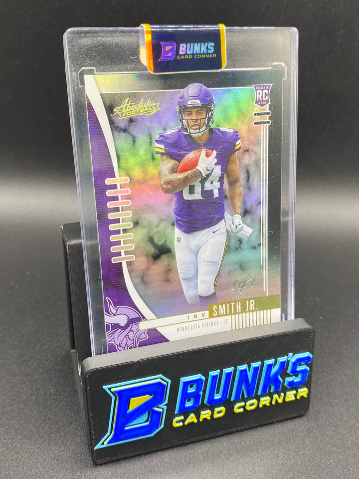 2019 Irv Smith Jr. Absolute Football 1/1 Rc