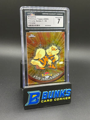 Arcanine Chrome CGC 7