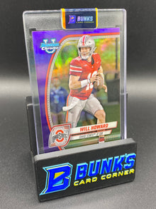 2024 Will Howard Bowman Chrome