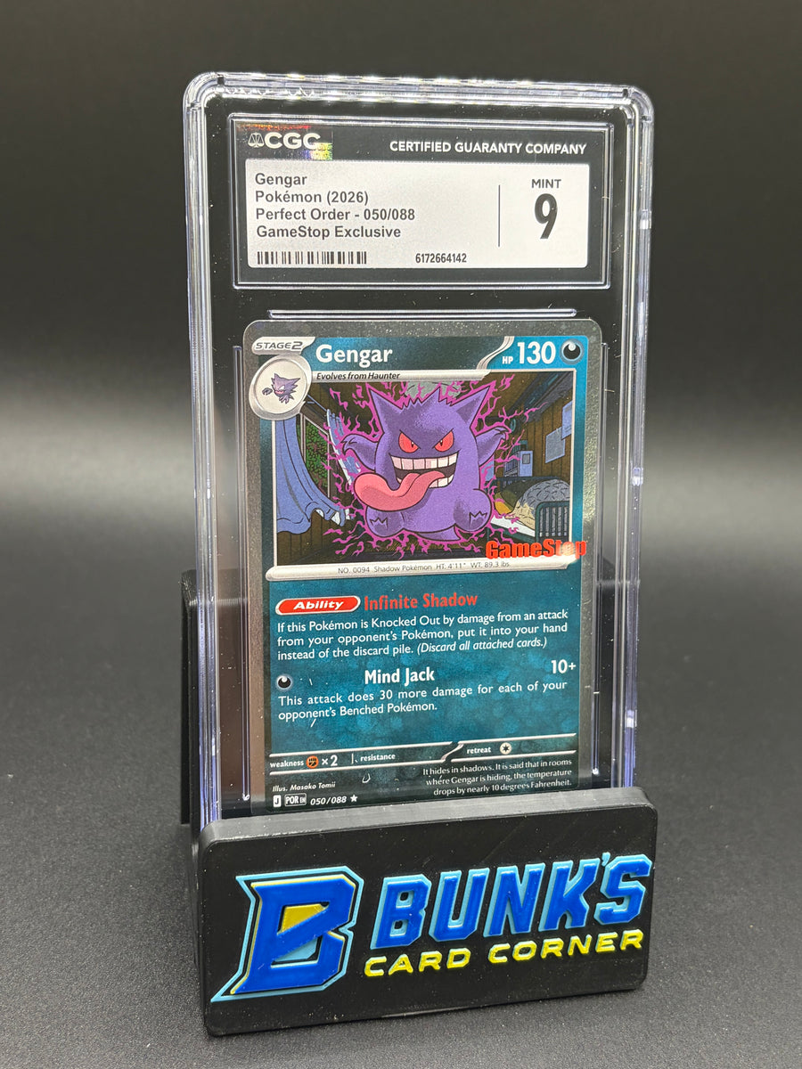 Gengar Game Stop Promo CGC 9