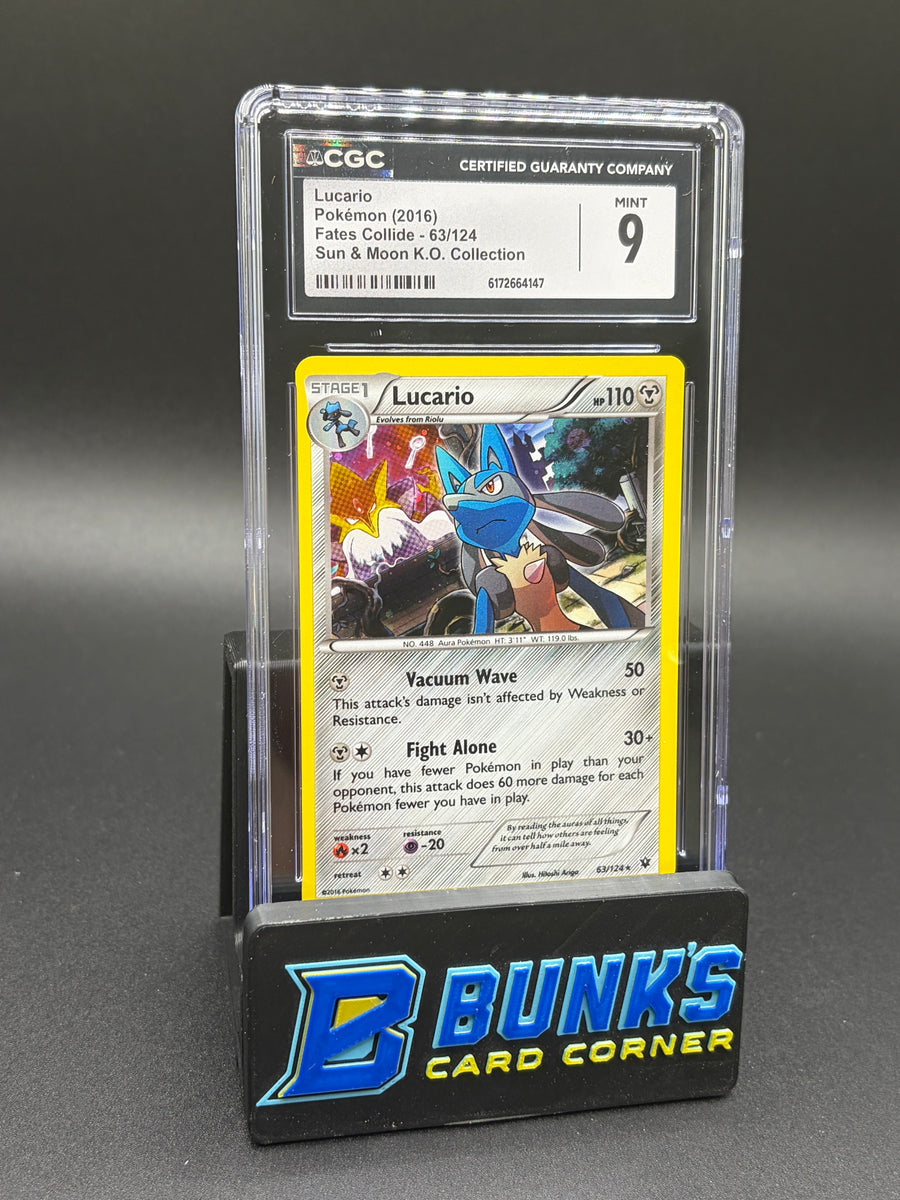 Lucario Sun & Moon CGC 9