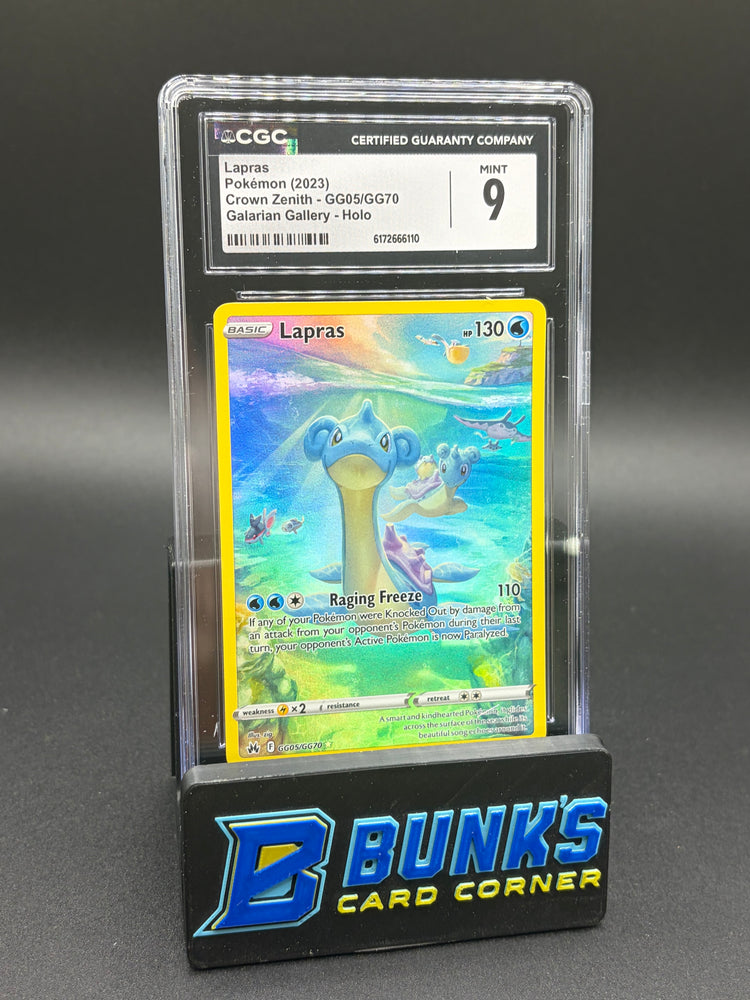 Lapras Galarian Gallery Holo CGC 9