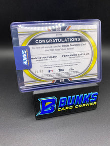 2023 Manny Machado & Fernando Tatis Jr. Patches 29/50