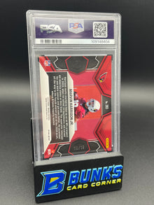 2024 Marvin Harrison Jr. Blue Fluorescent PSA 10 RC 10/15