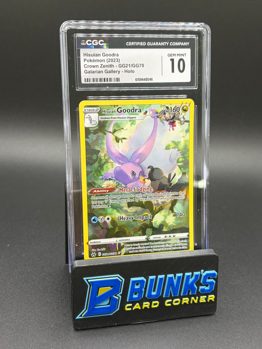 Hisuian Goodra Galarian Gallery CGC 10