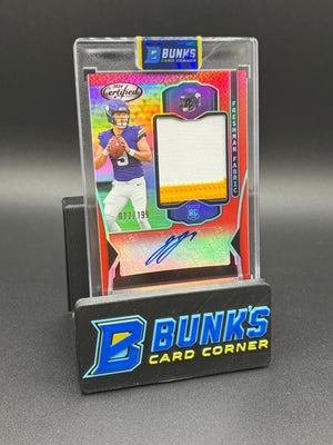 2024 JJ McCarthy Certified 3-Color Patch Auto RC 77/199