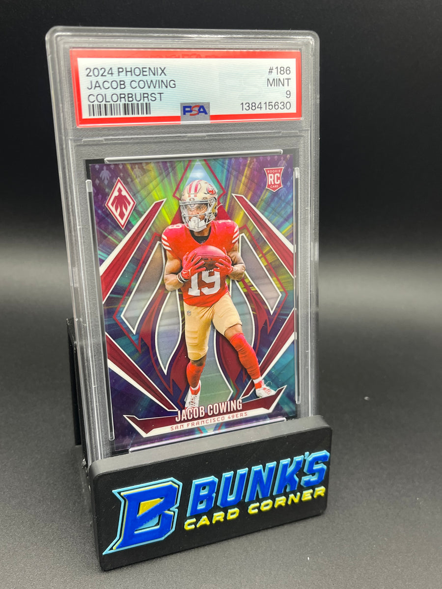 2024 Jacob Cowing Colorburst PSA 9 RC 3/10