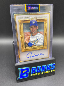 2024 Paul Molitor Gold Framed Auto