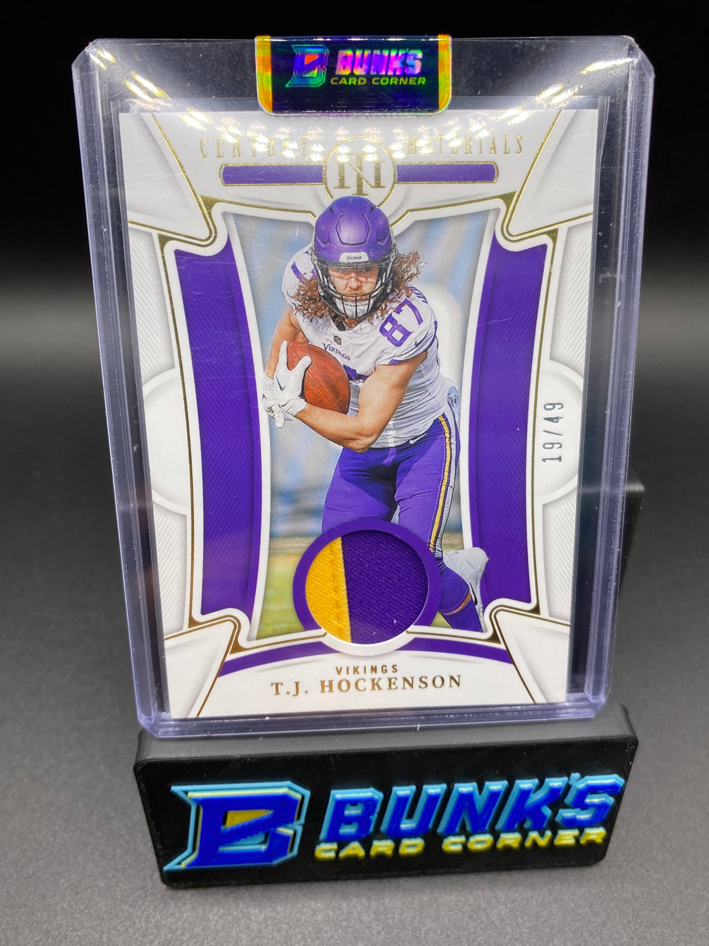 2022 TJ Hockenson Century Materials 19/49