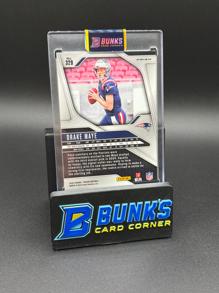 2024 Drake Maye Prizm Silver RC