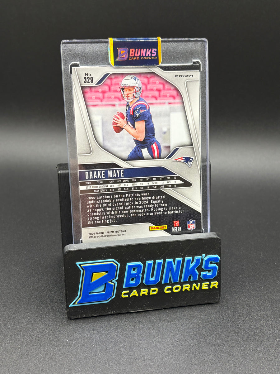 2024 Drake Maye Prizm Silver RC