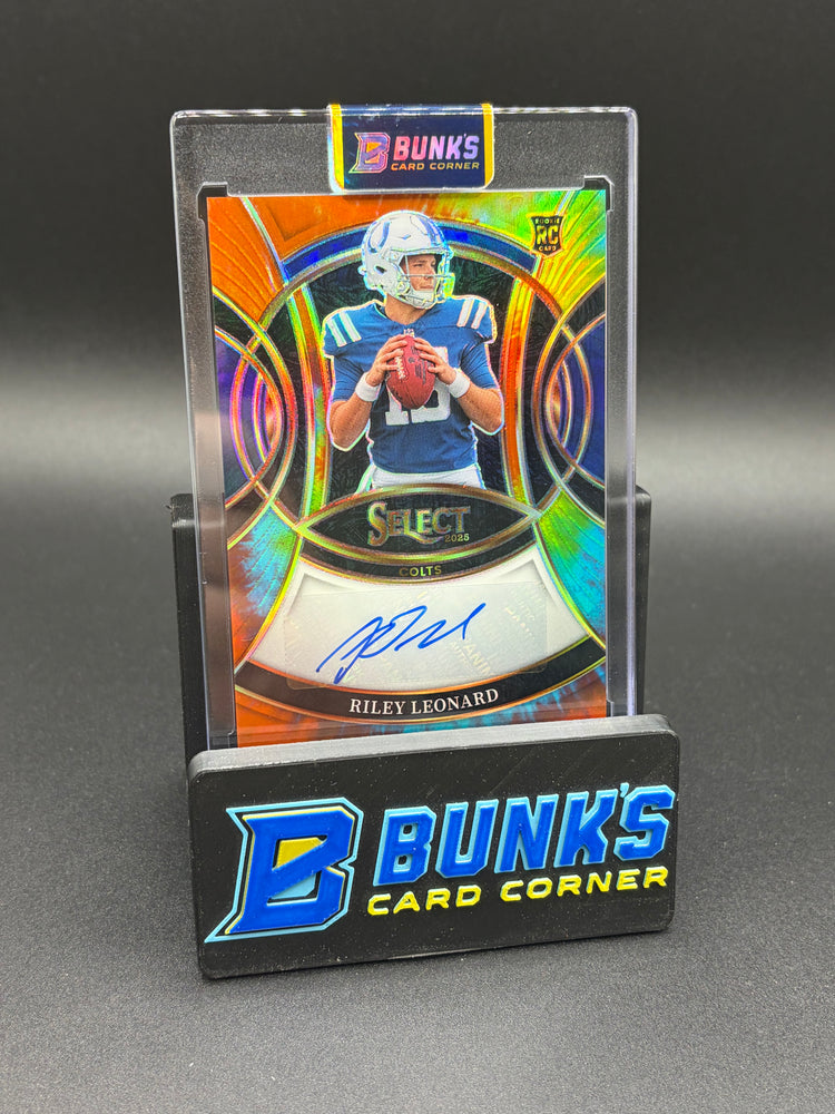 2025 Riley Leonard Select Tie Dye Rookie Signatures 15/25 RC