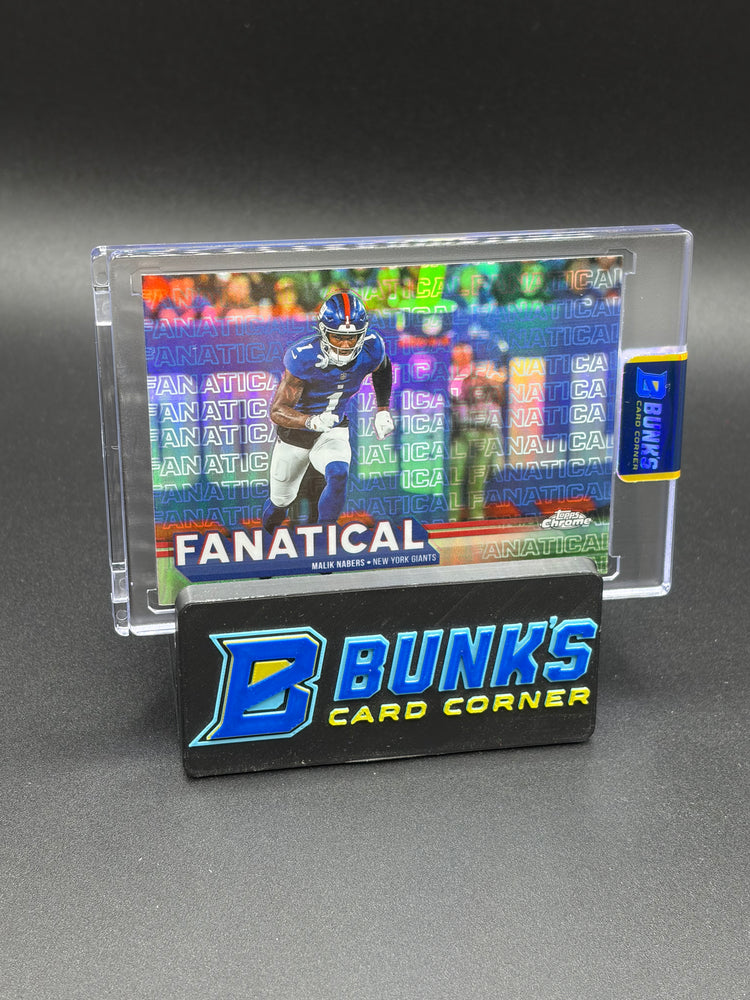 2025 Malik Nabers Fanatical Topps SSP