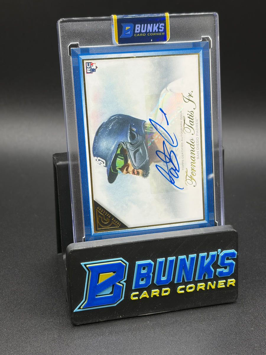 2019 Fernando Tatis Jr Topps Gallery Rookie Auto 6/50 RC