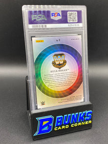 2023 Hulk Hogan Color Wheel PSA 9
