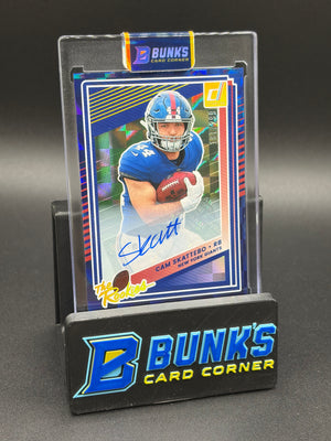 2025 Cam Skattebo Donruss Rookie Auto 187/299