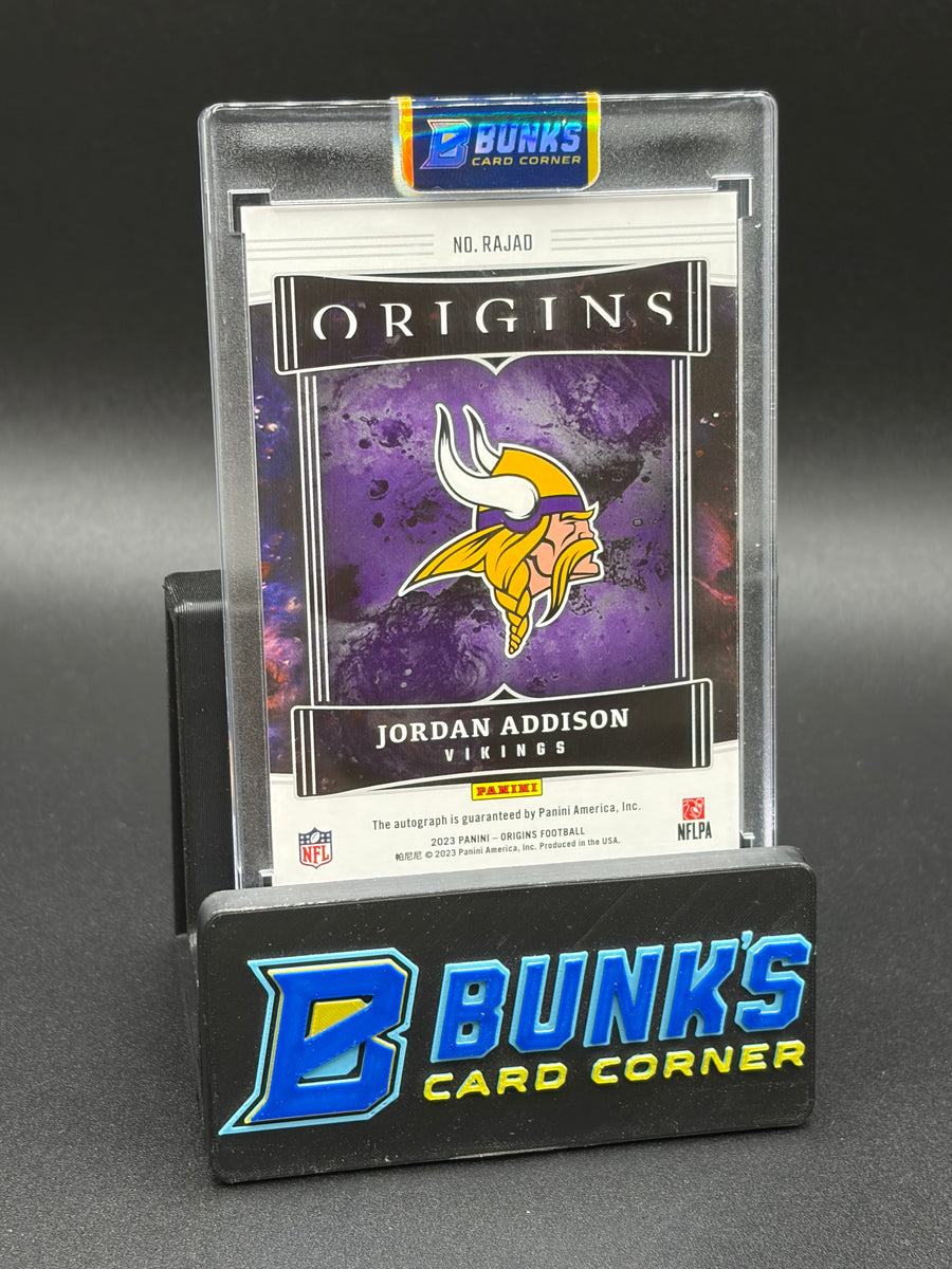 2023 Jordan Addison Origins Panini Rookie Auto 17/49