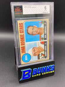 1968 Johnny Bench/Ron Tompkins Beckett 6