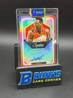 2025-26 Dominique Wilkins Signature Series Classification Auto 23/49