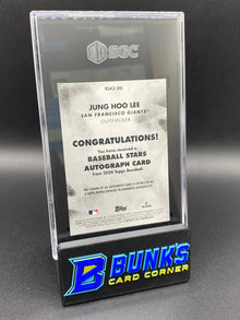 2024 Jung Hoo Lee Baseball Stars Auto SGC 10/8.5