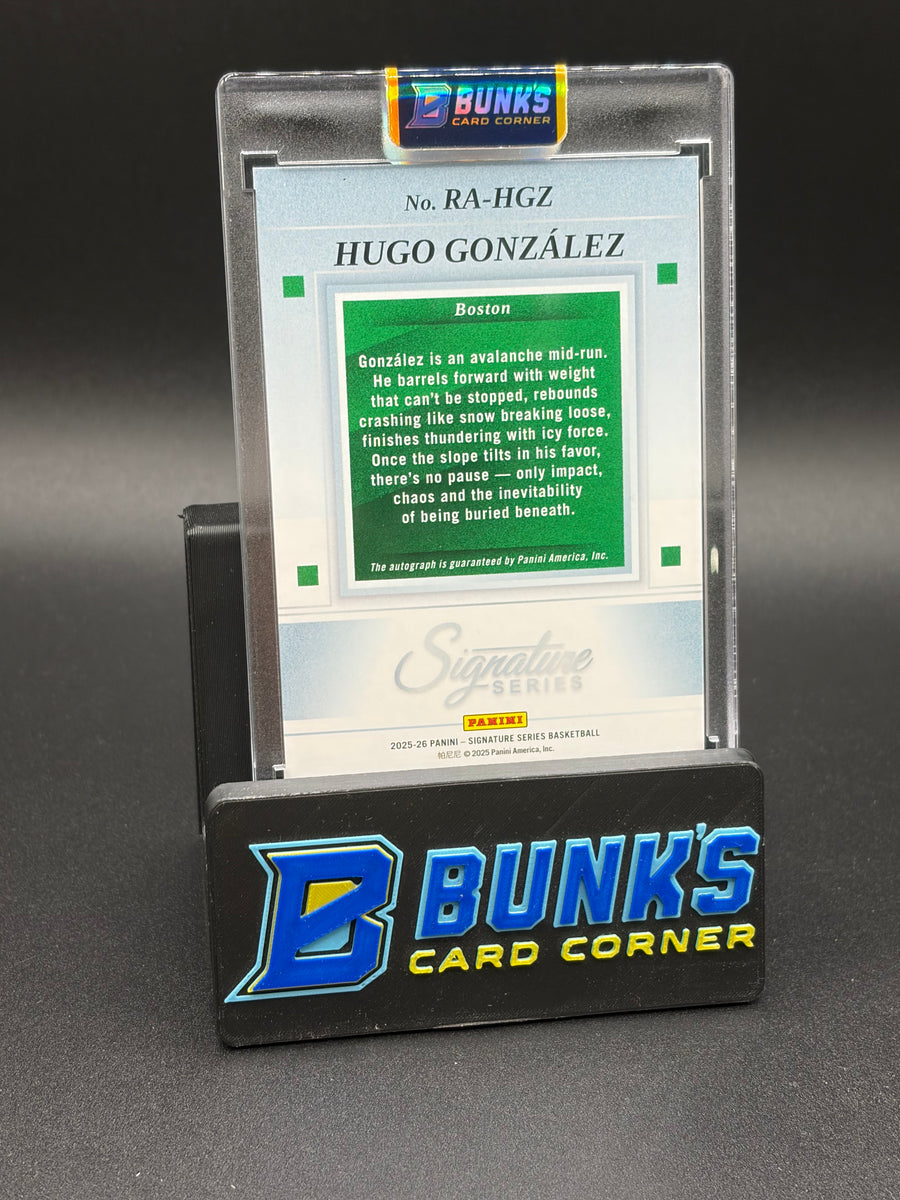 2025-26 Hugo Gonzalez Signature Series RC 46/49